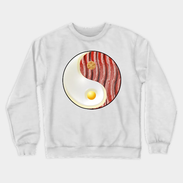 Balanced Breakfast Crewneck Sweatshirt by Amy-Elyse Neer